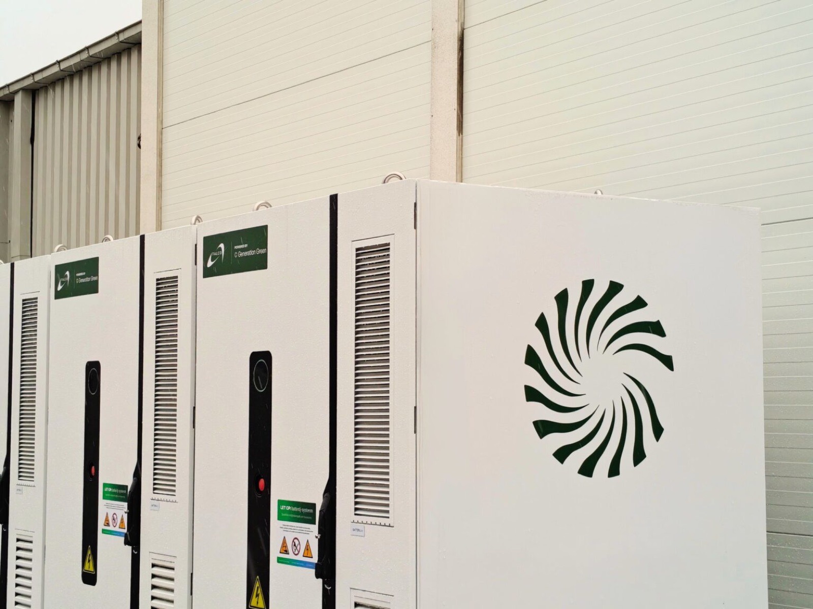 Falco battery energy storage system in Vriezenveen